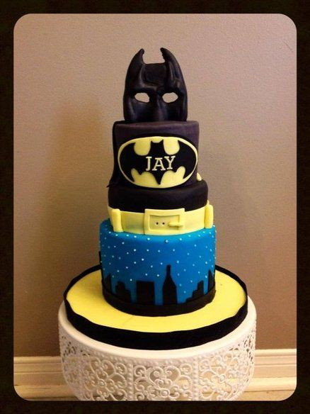 Batman Birthday Cake Ideas
 Southern Blue Celebrations BATMAN Cakes Cupcakes and