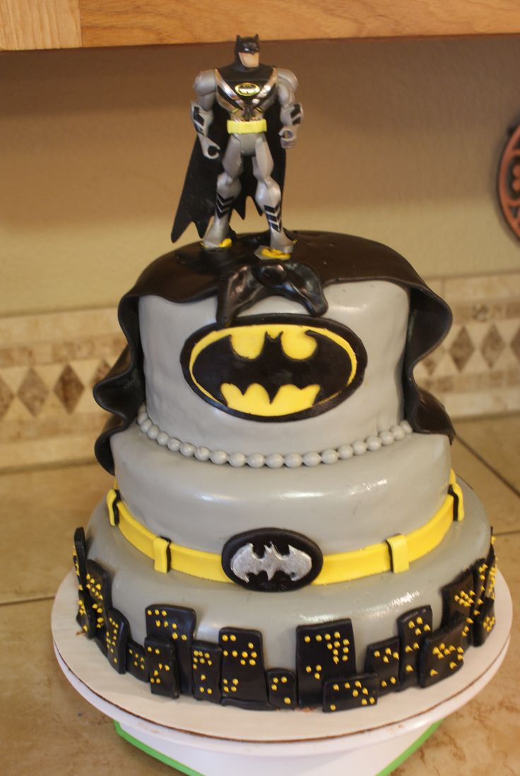 Batman Birthday Cake Ideas
 109 best images about kids cakes on Pinterest