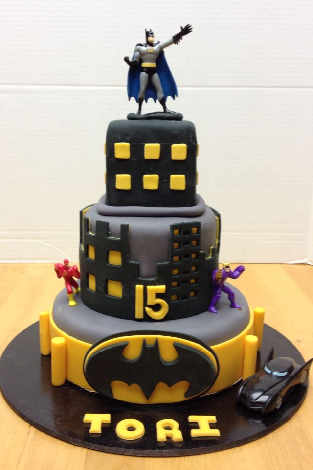 Batman Birthday Cake Ideas
 Festa do Batman 35 ideias incrveis Katlyn