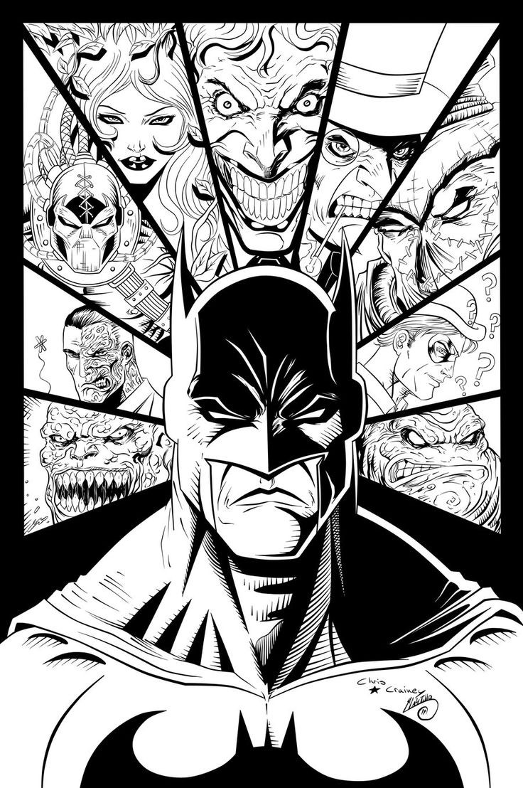Batman Coloring Pages For Adults
 37 best images about Adult Coloring pages on Pinterest