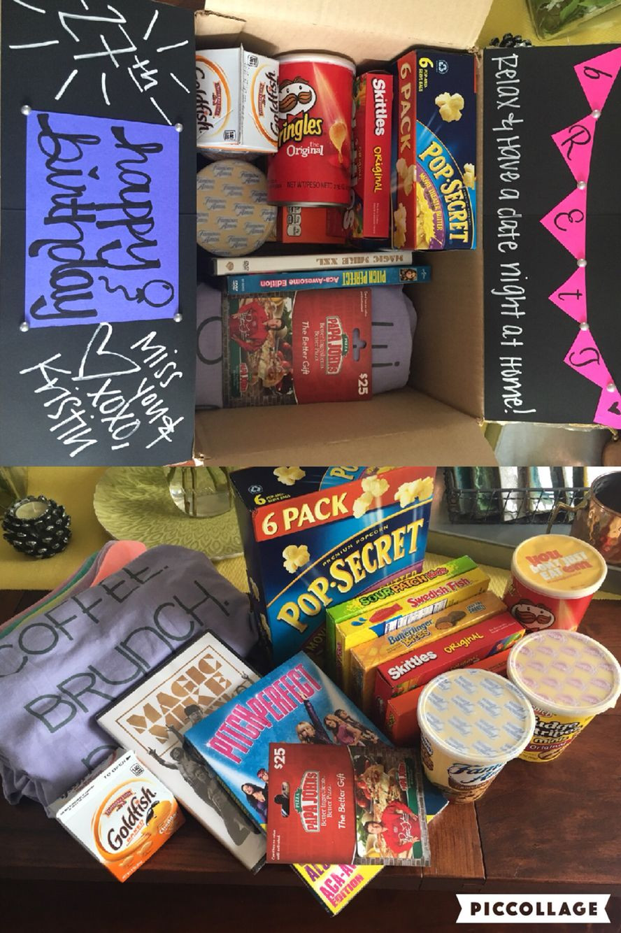 Bday Gift Ideas For Best Friend
 Stay at home date night in a box birthday t for my