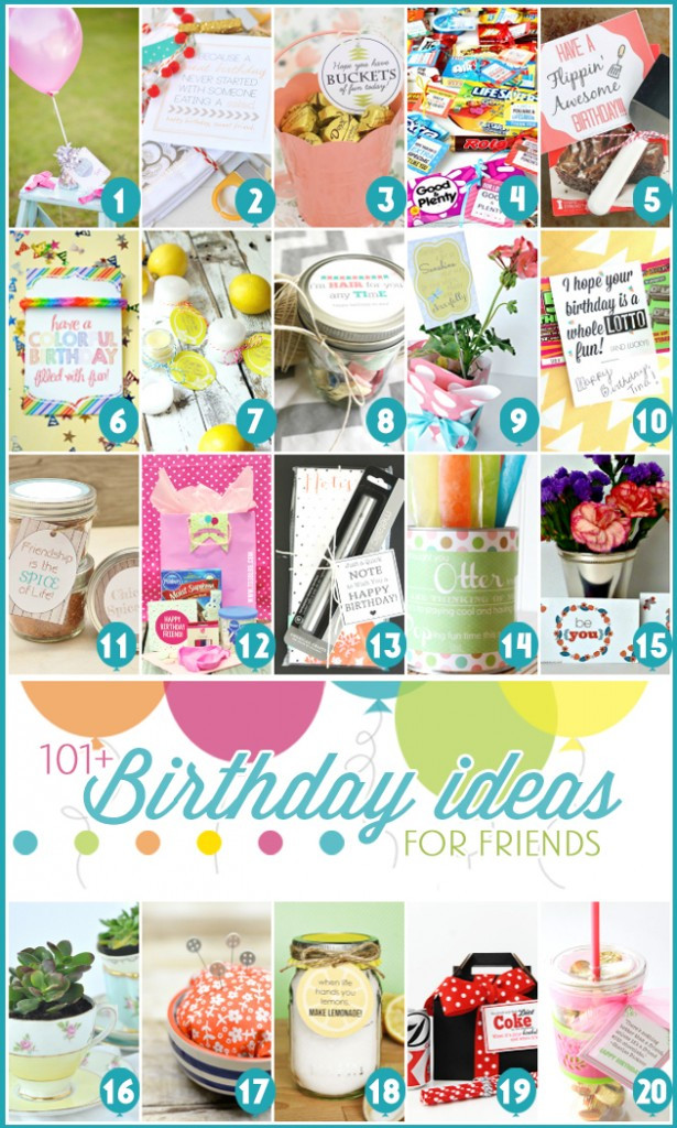 Bday Gift Ideas For Best Friend
 101 DIY Birthday Gifts C R A F T
