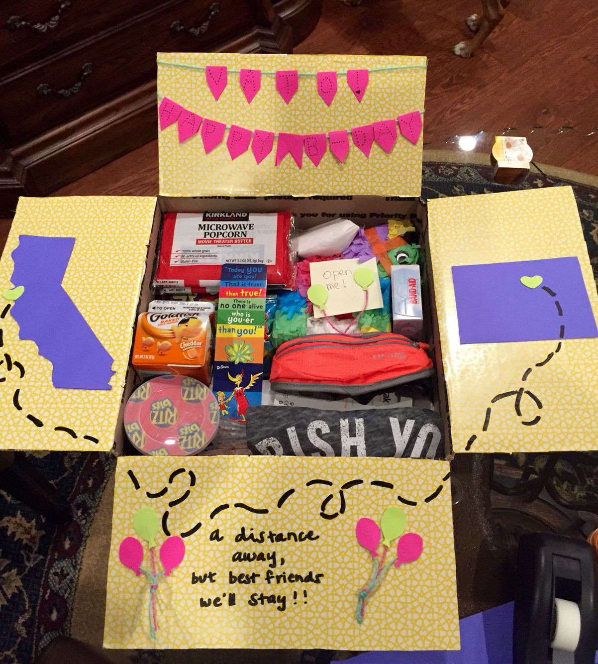 Bday Gift Ideas For Best Friend
 Birthday care package for a best friend Gigi Gonzalez