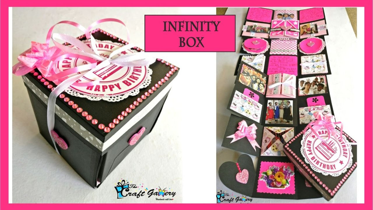 Bday Gift Ideas For Best Friend
 BIRTHDAY GIFT for a Best Friend INFINITY box