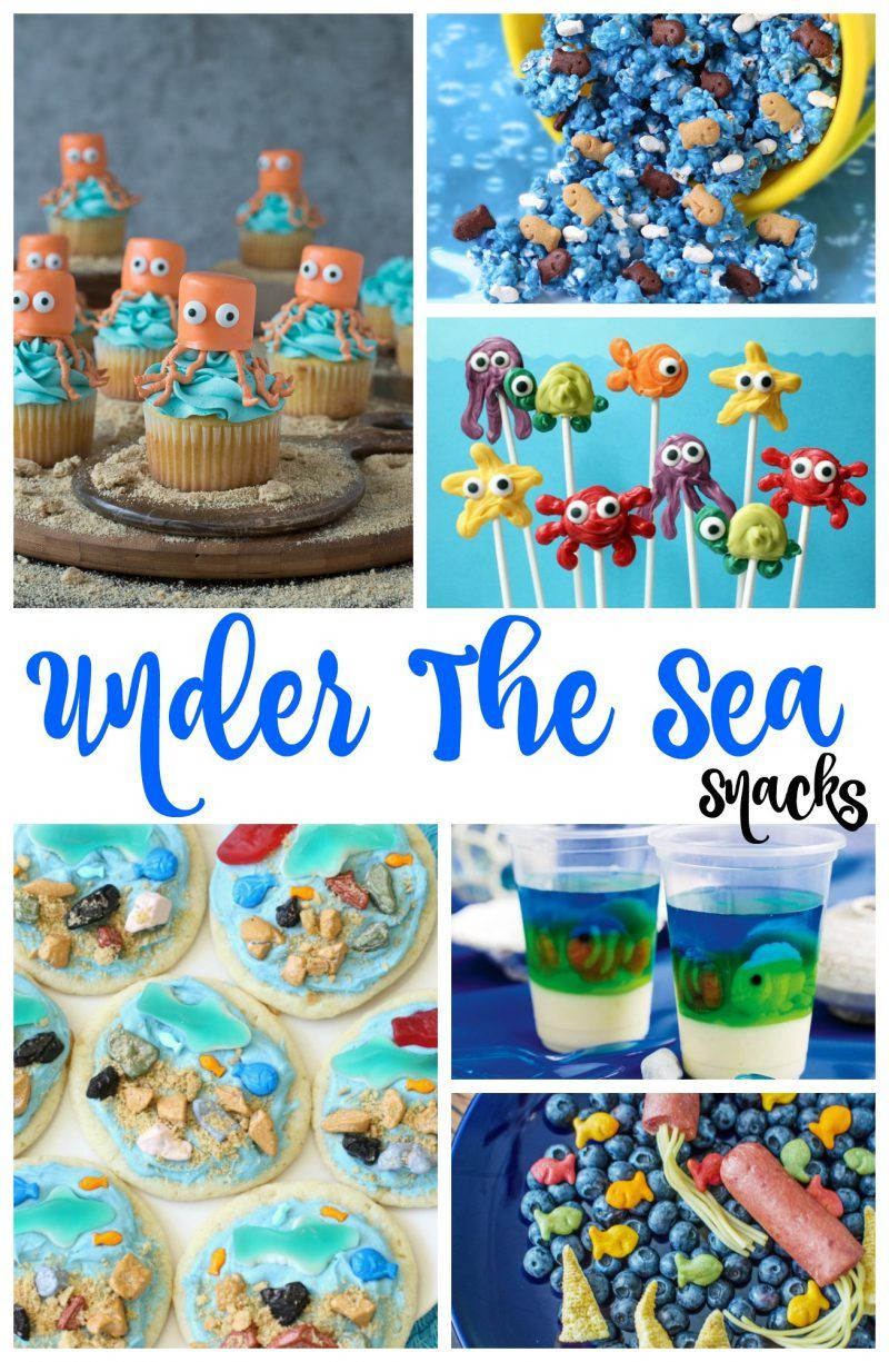 Beach Birthday Party Ideas For Kids
 Under the Sea Snacks Perfect Ocean Theme Party Ideas
