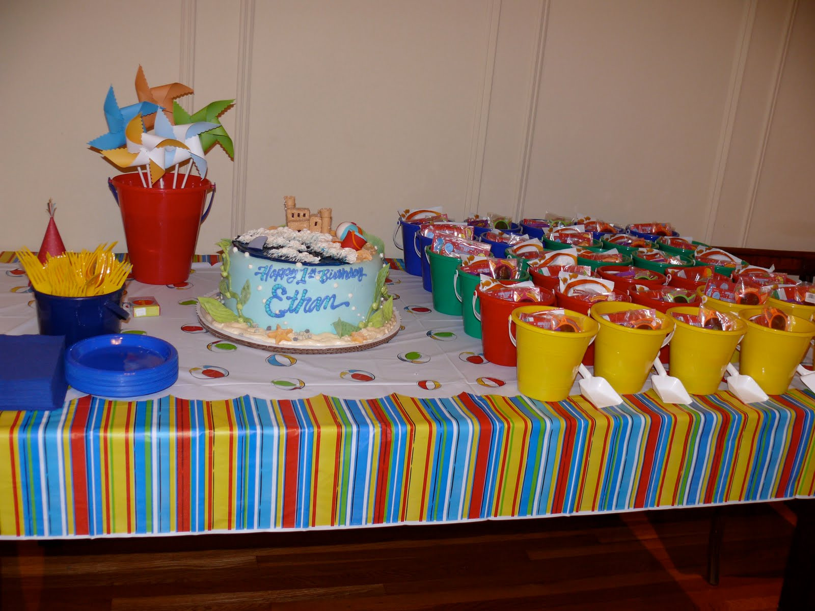 Beach Theme Party Ideas
 Stylish Childrens Parties Beach First Birthday Party