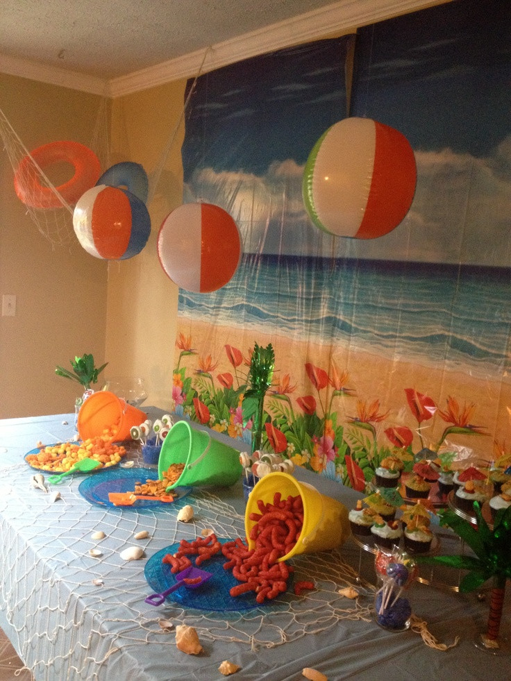 Beach Theme Party Ideas
 17 Best images about Beach Party on Pinterest