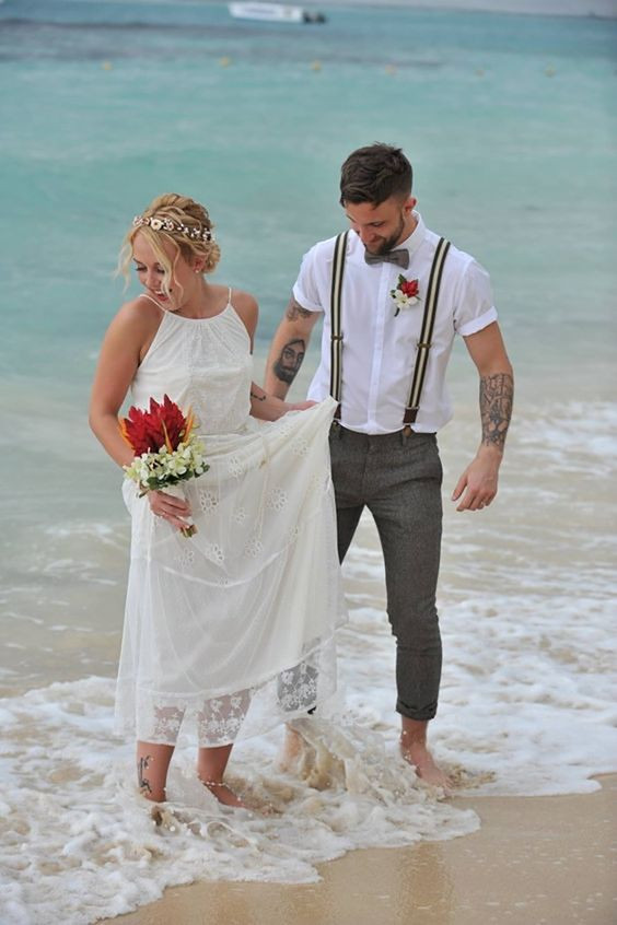 Beach Wedding Suits
 Types of Wedding Suits for Grooms