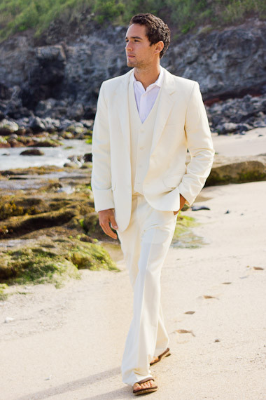 Beach Wedding Suits
 Men s Custom Silk Blend Suit Beach Wedding Island Importer