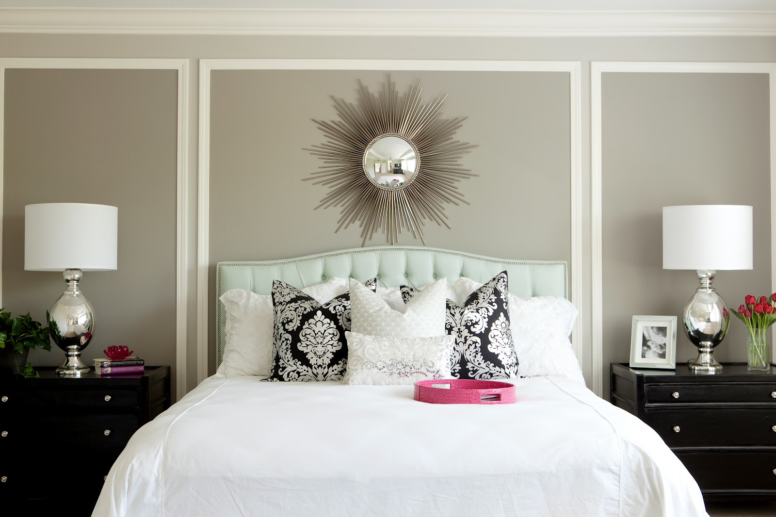 Bedroom Painting Ideas
 BDG Style Two Shades of Grey