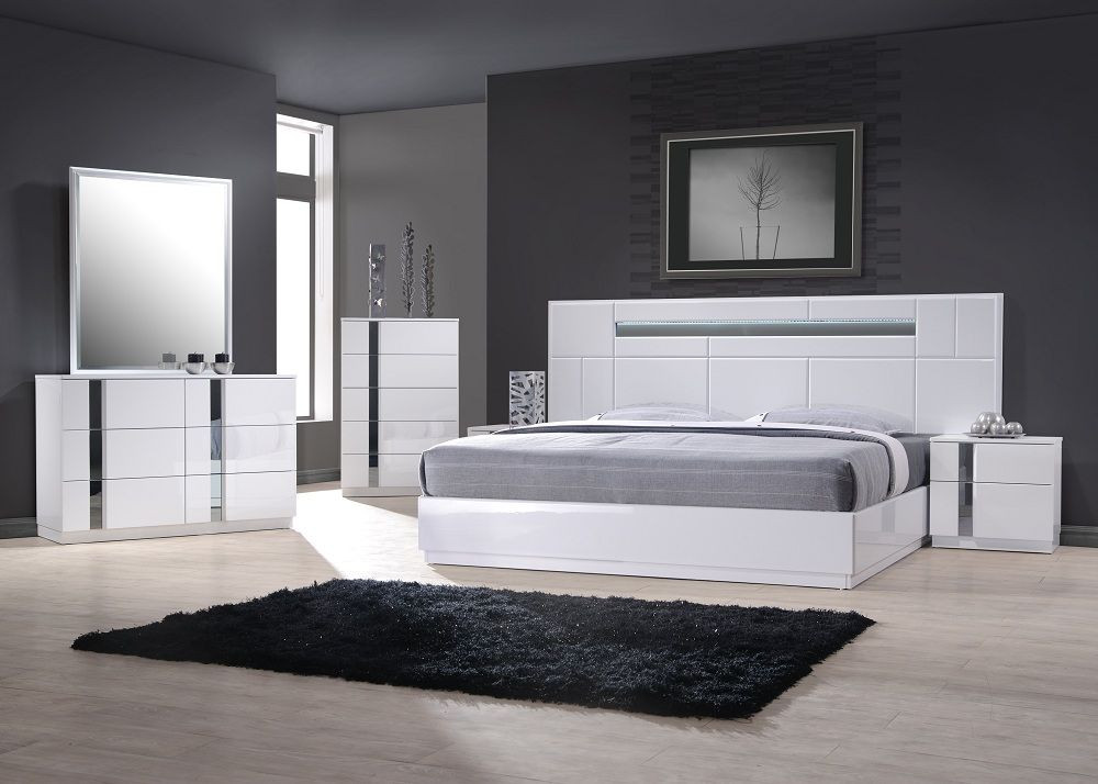 Bedroom Set Modern
 Exclusive Wood Contemporary Modern Bedroom Sets Los