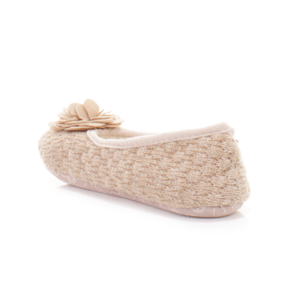 Bedroom Slippers Womens
 WOMENS BEDROOM ATHLETICS CHARLIZE NATURAL FLEECE KNIT