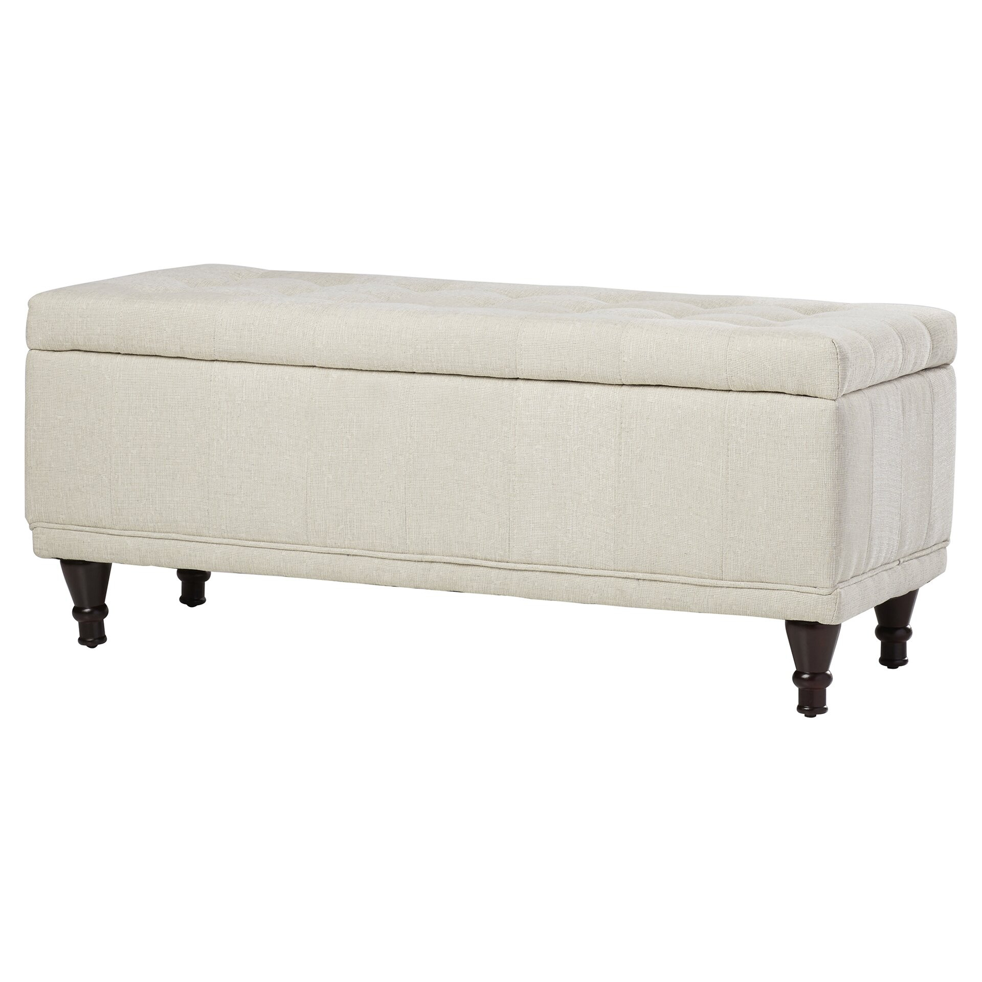 Bedroom Storage Ottoman
 Darby Home Co Attles Fabric Bedroom Storage Ottoman