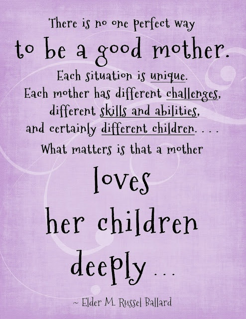 Being A Mother Quotes
 Mommy Vignettes Being a Good Mother