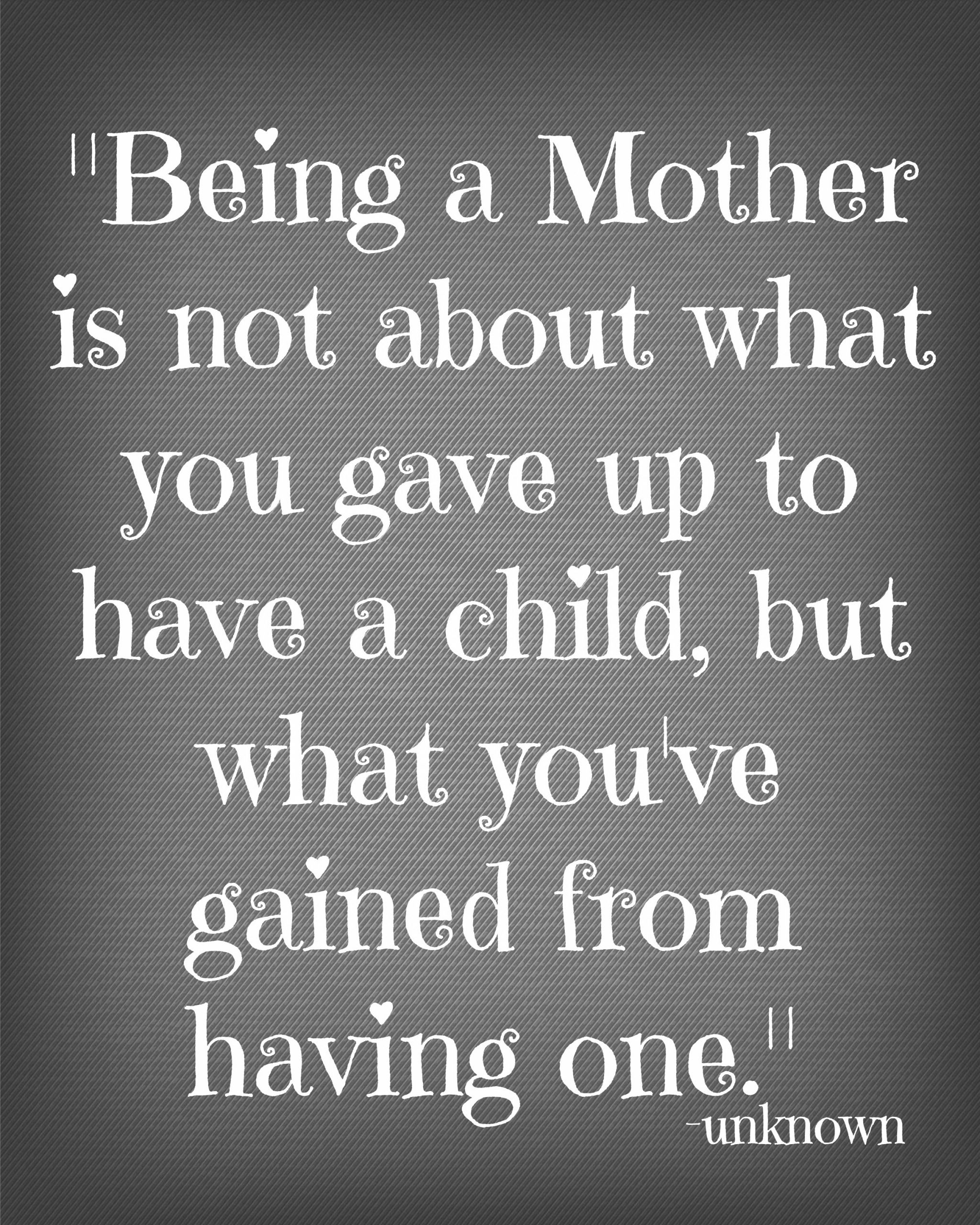 Being A Mother Quotes
 Mother And Grown Son Quotes QuotesGram