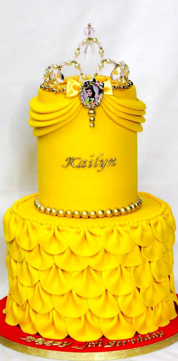 Belle Birthday Cake
 Belle inspired birthday cake in 2019