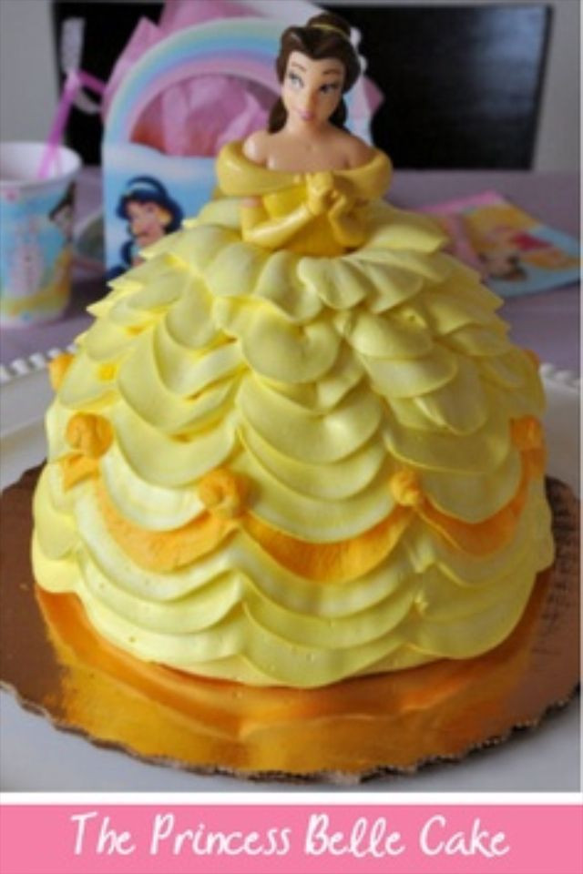 Belle Birthday Cake
 1000 images about Cakes Princess Belle on Pinterest