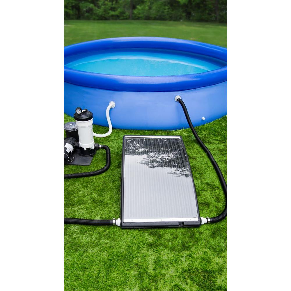 Best Above Ground Pool Heater
 Poolmaster Slim Line Ground Swimming Solar Pool