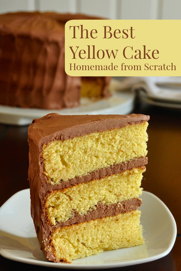 Best Birthday Cake Recipe From Scratch
 The Best Yellow Cake Recipe Homemade from Scratch Rock