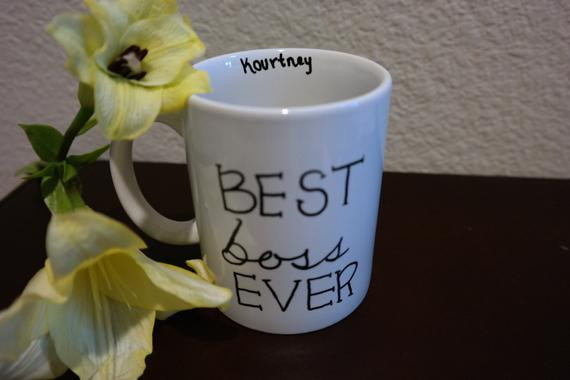 Best Boss Gift Ideas
 Items similar to Best Boss Ever Mug Bosses Day Gift Boss