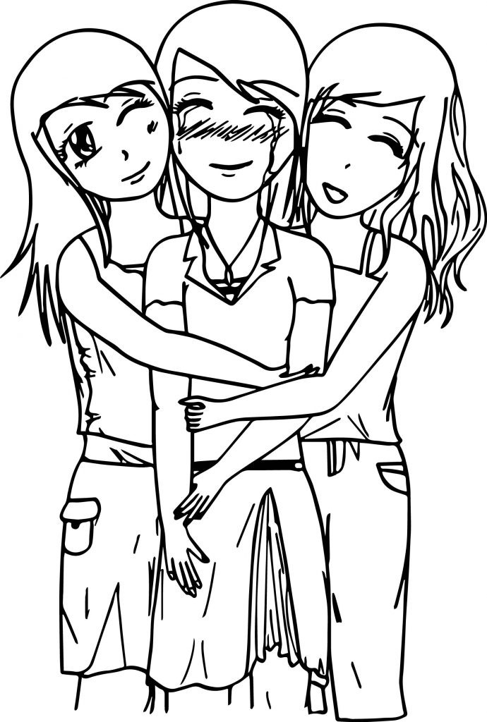 Best Friend Coloring Pages For Girls
 Best Friends Coloring Pages Best Coloring Pages For Kids