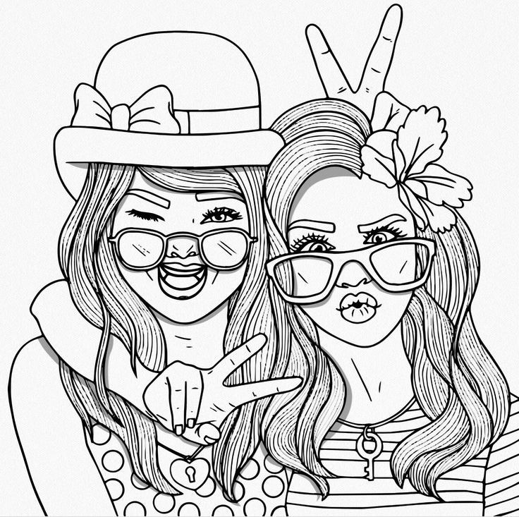 Best Friend Coloring Pages For Girls
 Bff Coloring Pages bff coloring pages bff coloring pages