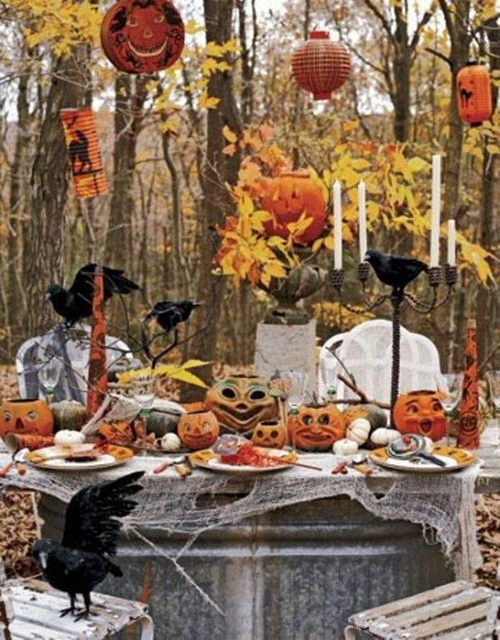 Best Halloween Party Ideas Backyard
 20 Ideas for Halloween Table Decoration
