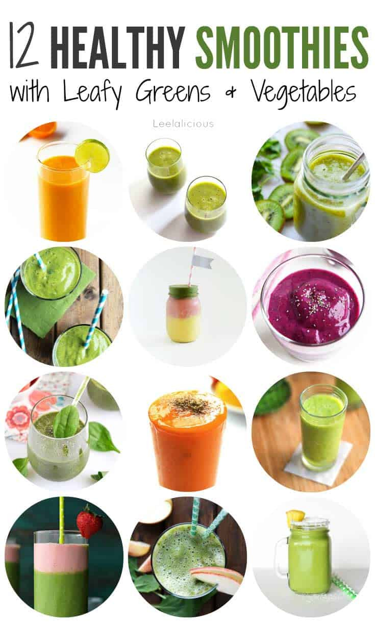 Best Healthy Smoothies
 12 Healthy Smoothie Recipes with Leafy Greens or