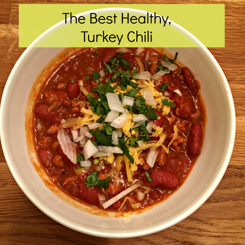 Best Healthy Turkey Chili Recipe
 The Best Healthy Turkey Chili Recipe My Healthy Happier