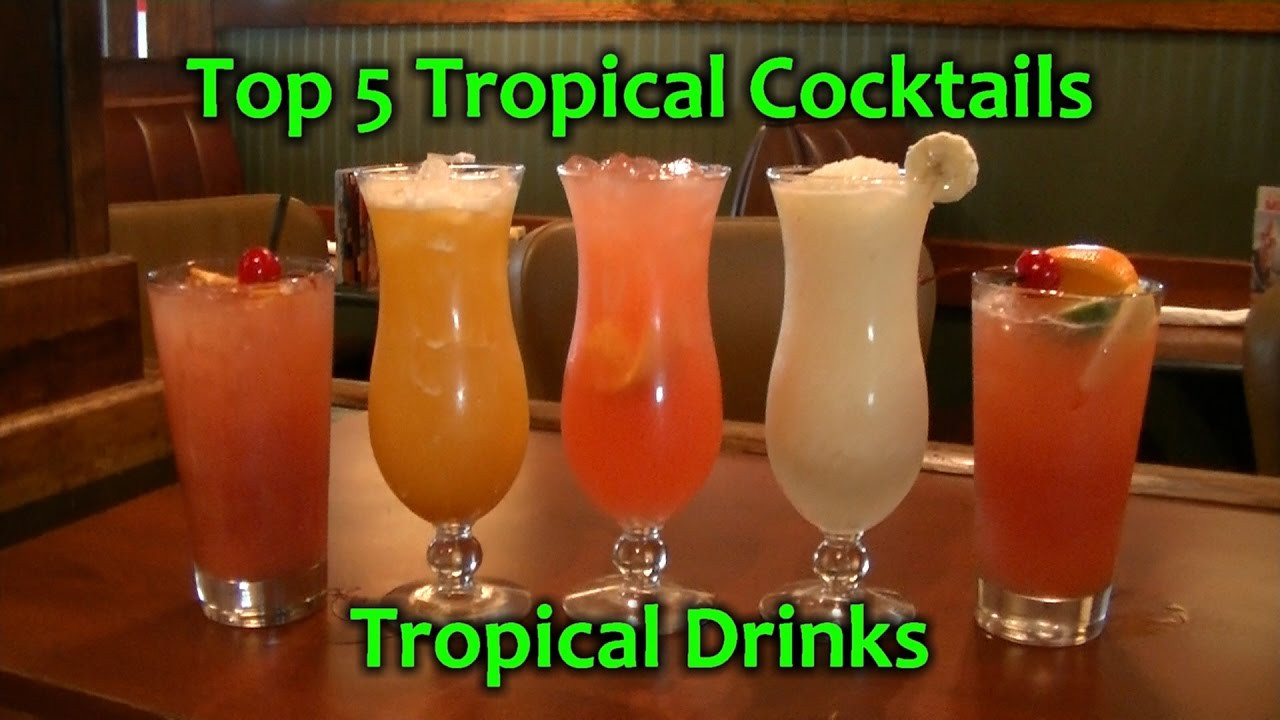 Best Rum Drinks
 Top 5 Tropical Cocktails Best Rum Drinks Easy Cocktail