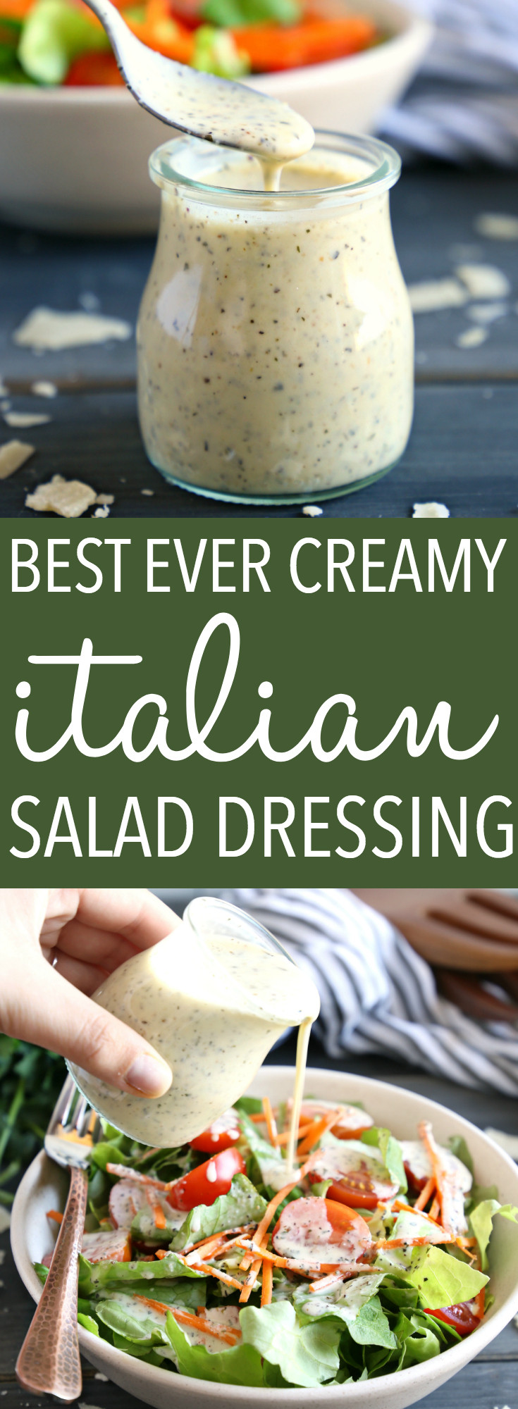 Best Salad Dressings
 Classic Creamy Italian Salad Dressing Easy to Make