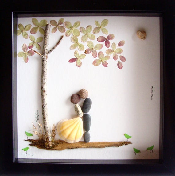 Best Wedding Gifts For Couples
 Unique Wedding Gift For Couple Wedding Pebble Art Unique