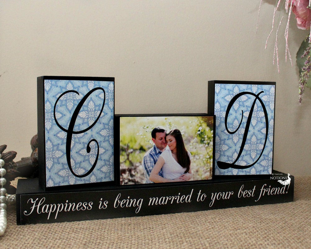 Best Wedding Gifts For Couples
 Personalized Unique Wedding Gift for Couples by TimelessNotion