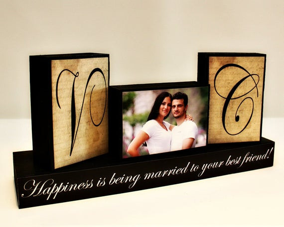Best Wedding Gifts For Couples
 Personalized Unique Wedding Gift for Couples by TimelessNotion