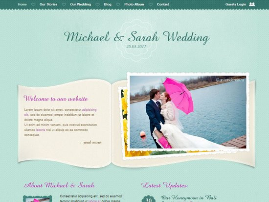 Best Wedding Website Themes
 20 Best Wedding Website Templates CSS HTML & WordPress