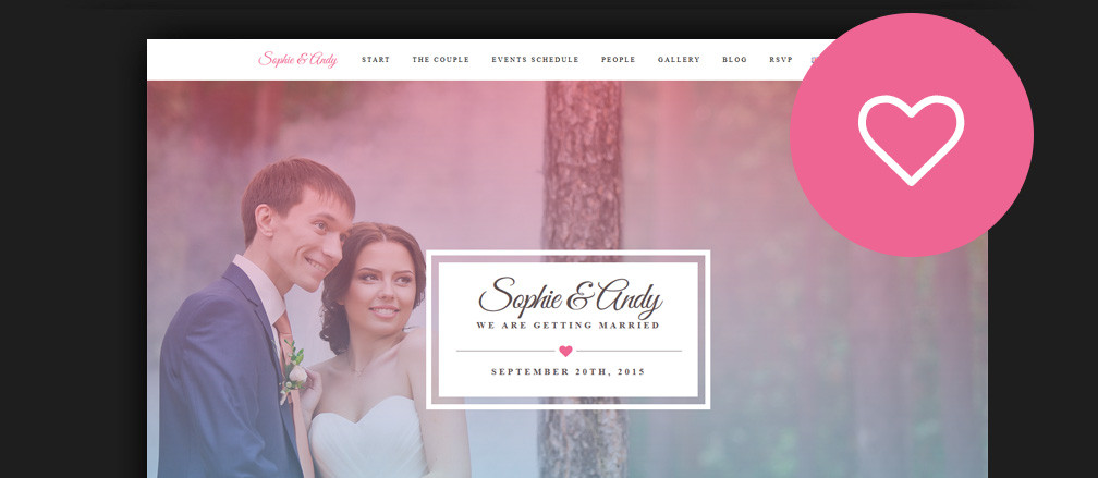 Best Wedding Website Themes
 60 Best HTML Wedding Website Templates 2017