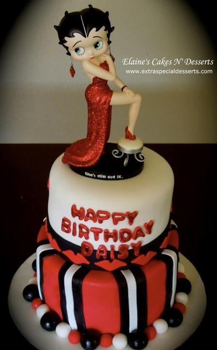 Betty Boop Birthday Cakes
 1000 images about Betty Boop Cakes on Pinterest
