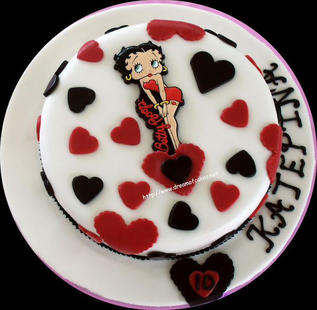 Betty Boop Birthday Cakes
 Dream of Cakes Betty Boop Birthday Cake
