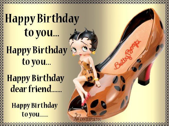 Betty Boop Birthday Wishes
 Betty Boop Happy Birthday message