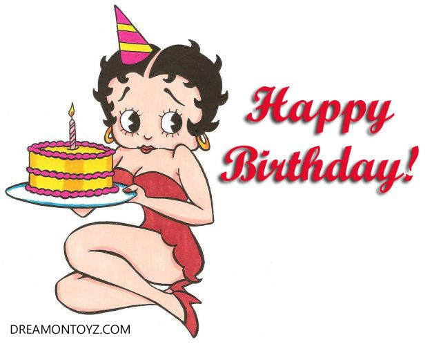 Betty Boop Birthday Wishes
 Reddhott