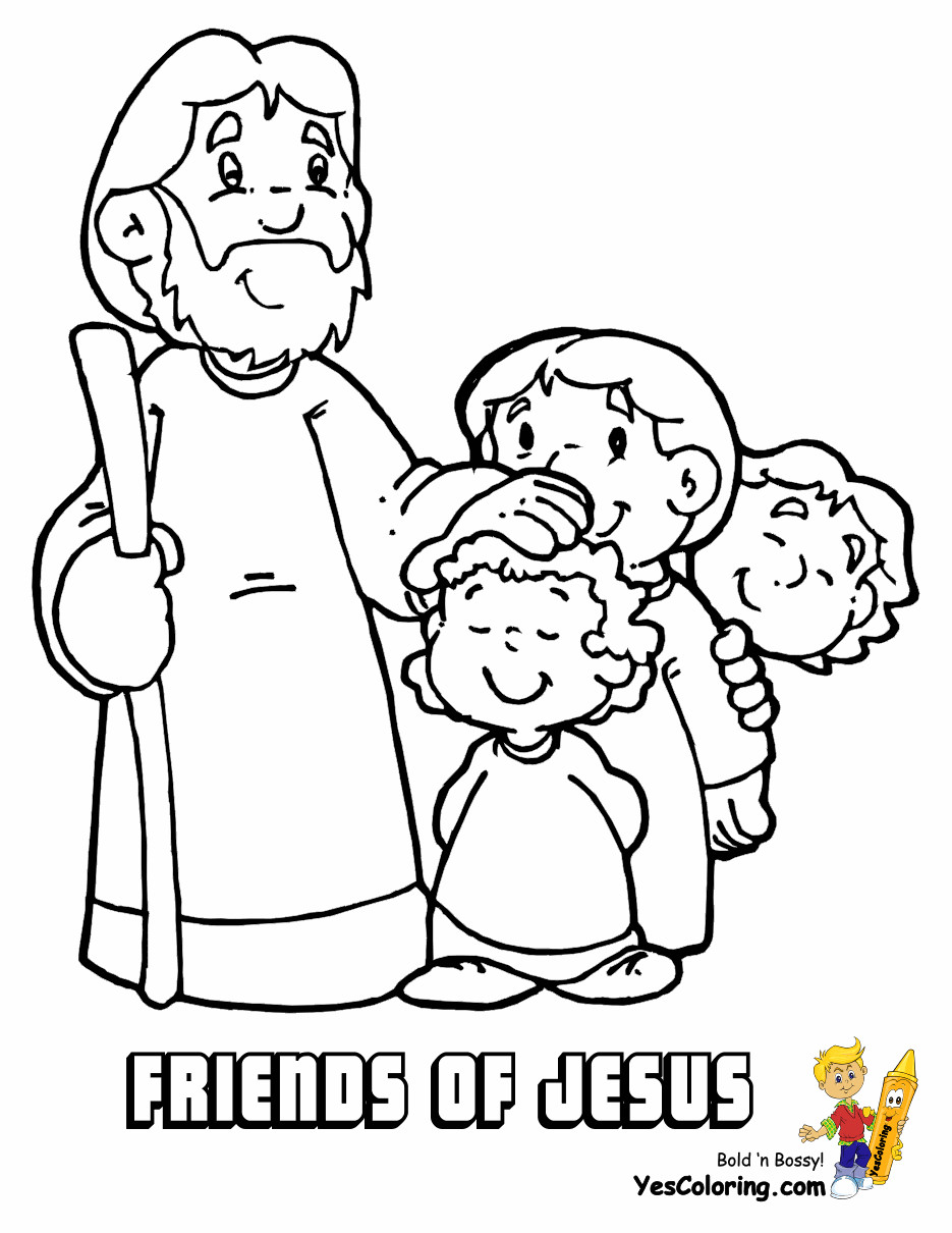 Bible Coloring Sheets For Kids
 Fight Faith Bible Coloring Jesus Free