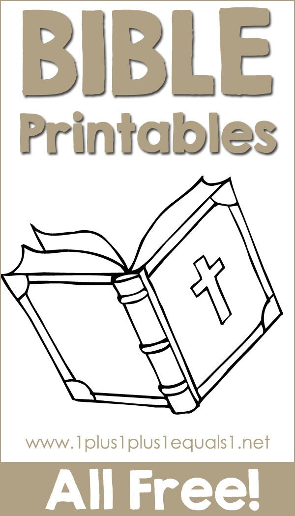 Bible Coloring Sheets For Kids
 Free Bible Printables for Kids