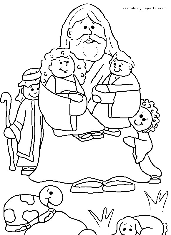 Bible Coloring Sheets For Kids
 Free Christian Coloring Pages Children Lessons