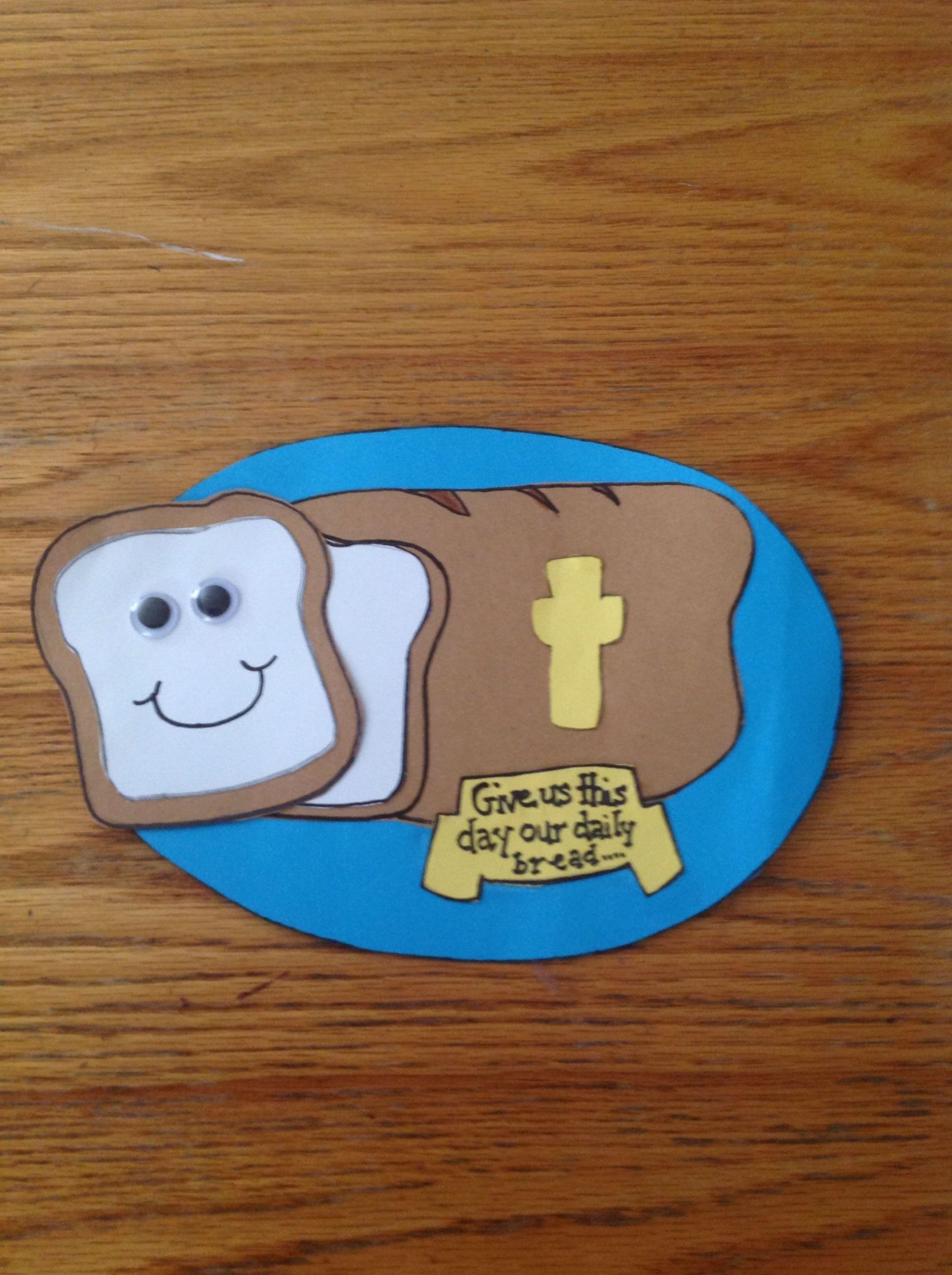 Bible Crafts For Preschoolers
 Our Daily Bread Bible Craft for Kids