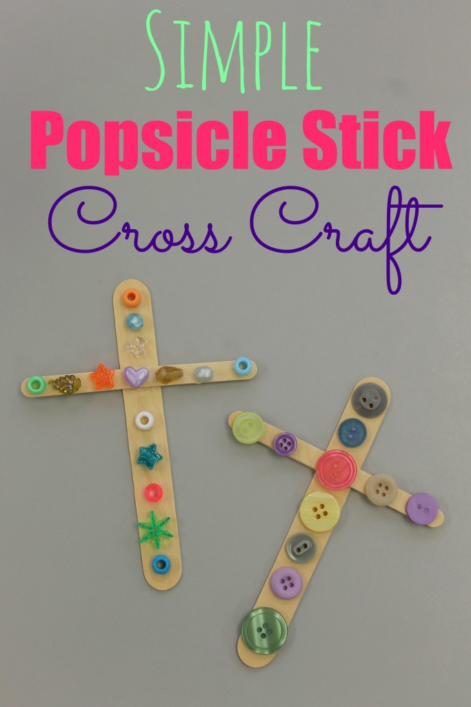Bible Crafts For Toddlers
 Simple Cross Craft Happy Home Fairy