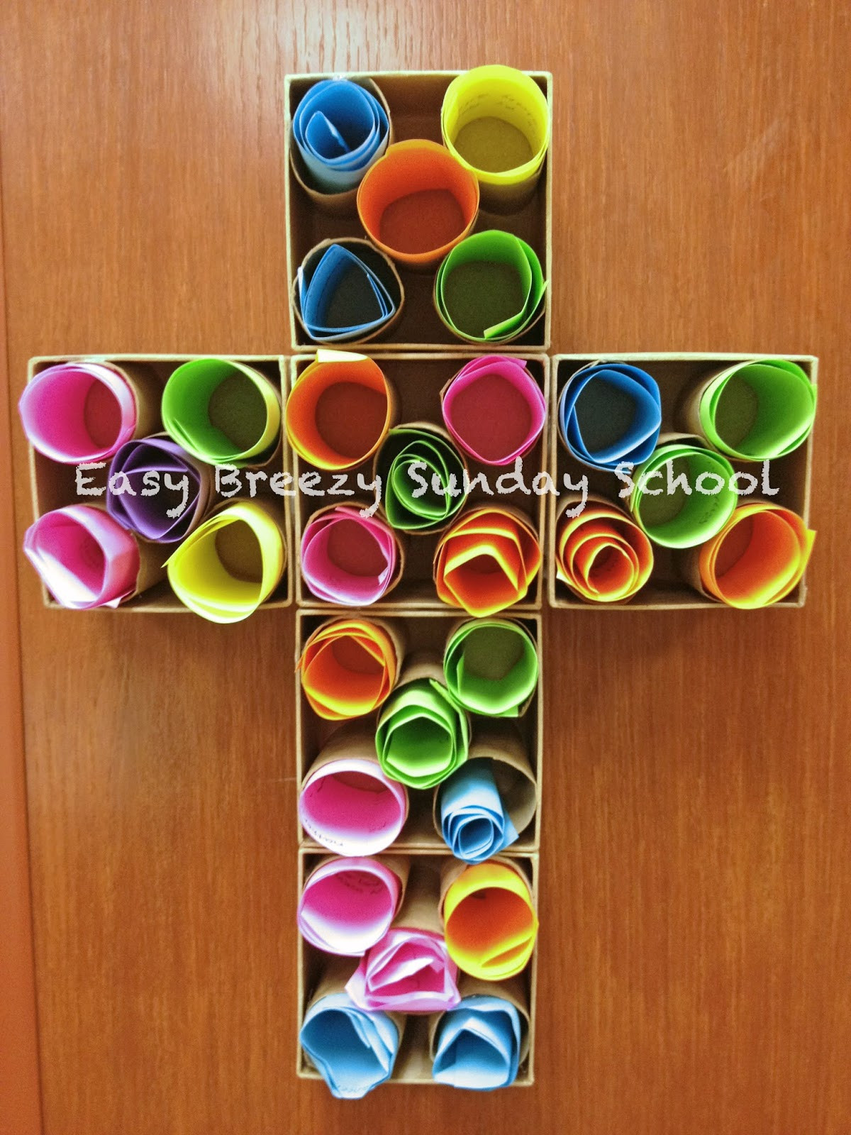 Bible Crafts For Toddlers
 Easy Breezy Sunday School Prayer Cross