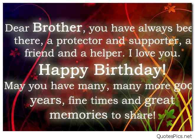 Big Brother Birthday Quotes
 Happy Birthday Wishes Texts and Quotes for Brothers