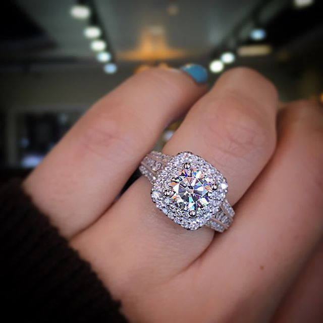Big Diamond Wedding Rings
 Pin on The Best of Designers & Diamonds