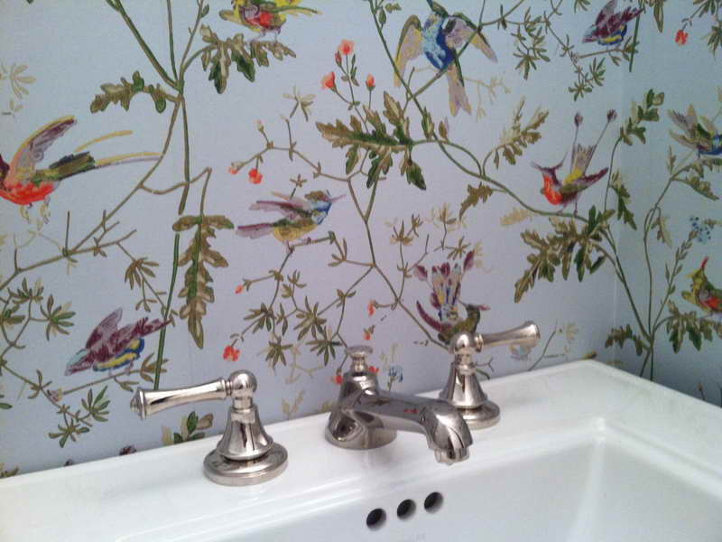 Bird Bathroom Decor
 Decorative wallpaper for bedroom bird bathroom wall decor