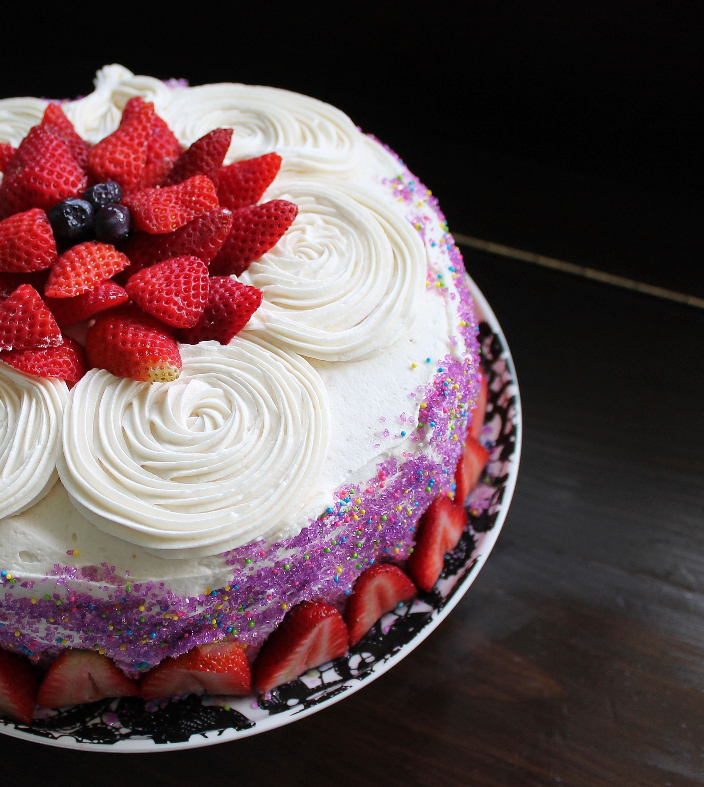 Birthday Cake Icing
 Vanilla Birthday Cake with the BEST Vanilla Frosting